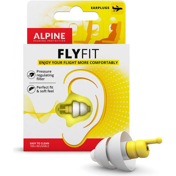 Alpine FlyFit špunty do uší do letadla -17dB 1 pár od 310 Kč - Heureka.cz