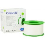 Omnisilk náplast bílé hedvábí 2,5 cm x 9.2 m 1 ks – Zbozi.Blesk.cz