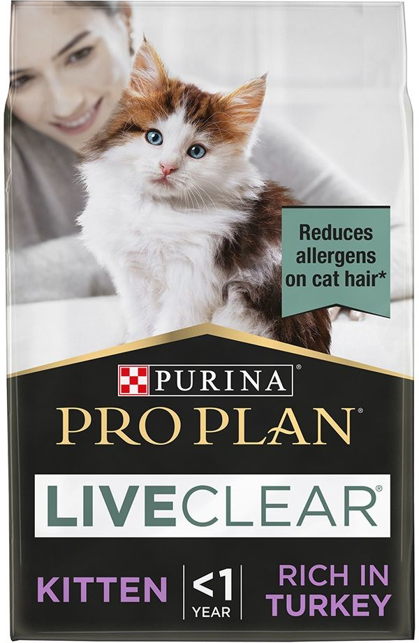 Pro Plan LiveClear Kitten s krocanem 1,4 kg