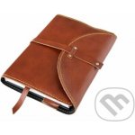 Kožený variabilní obal na knihy Nýty XL Měděný – Zboží Dáma Kožený variabilní obal na knihy Nýty XL Měděný – Zboží Dáma