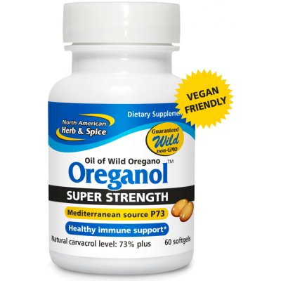 NAHS Olejový extrakt z divokého oregana Oreganol P73 super strength 60 kapslí – Hledejceny.cz