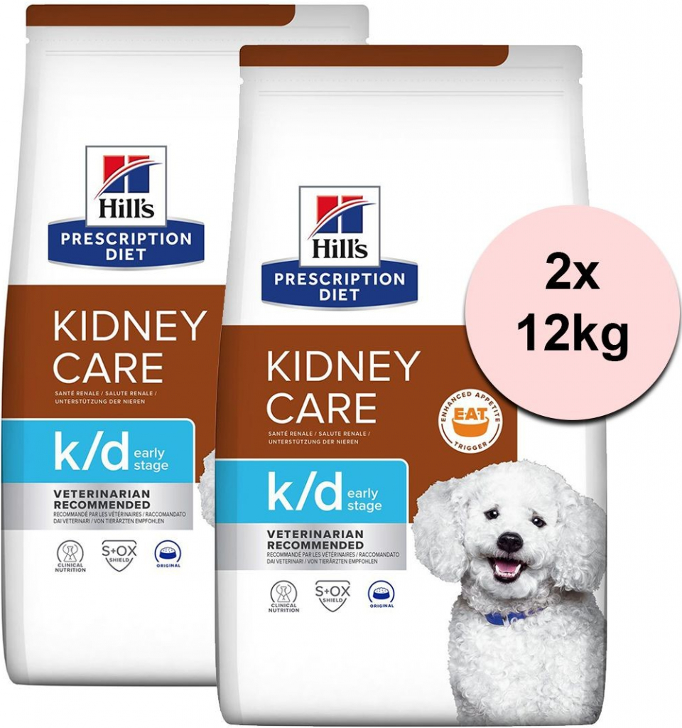 Hill’s Prescription Diet K/D Kidney Care Early Stage 2 x 12 kg