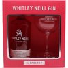 Gin Whitley Neill Raspberry Gin 43% 0,7 l (dárkové balení 1 sklenice)