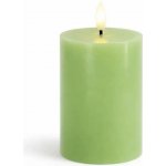 SIRIUS Vosková LED svíčka Sille jablkově zelená 7,5 x 10 cm – Hledejceny.cz