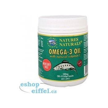 Australian Remedy Omega-3 1000 mg rybí olej s Vitamínem E 210 kapslí