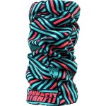 Dynafit Logo neck Gaiter marine blue razzle dazzle – Sleviste.cz