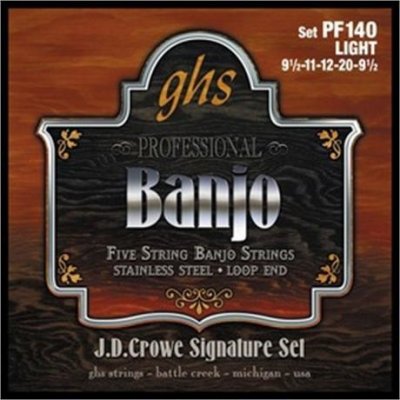 GHS PF140 SET 5-STR BANJ,CROWE, LT G