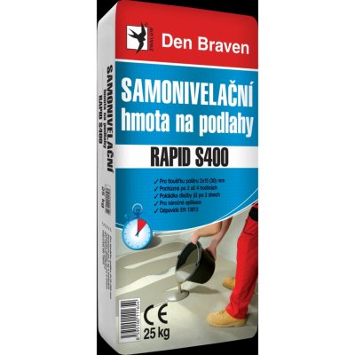 Samonivelační stěrka Den Braven Rapid S400 (25 kg) – Zbozi.Blesk.cz