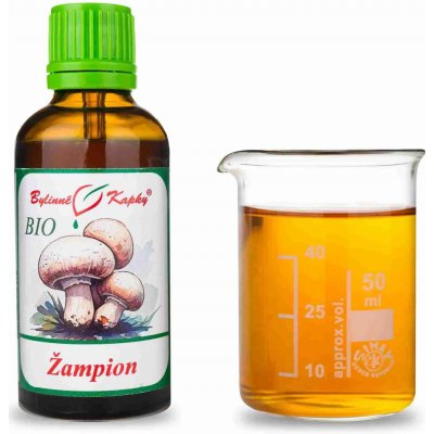 Bylinné kapky Žampion BIO bylinné kapky tinktura 50 ml – Hledejceny.cz