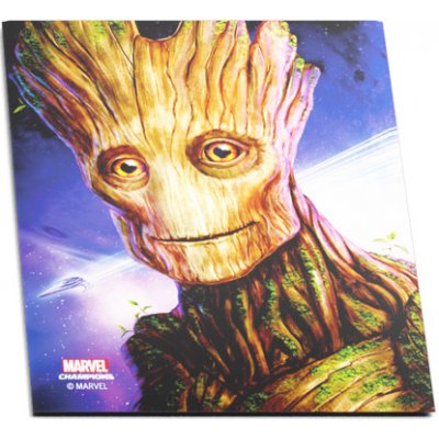 Gamegenic Marvel Champions Fine Art Sleeves (50+1 Sleeves) - Guardians of the Galaxy - Obaly na Karty Barva: Groot