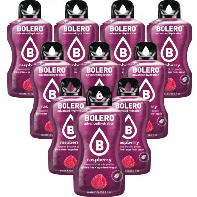 Bolero Instantní nápoj malina 10 x 9 g – Zbozi.Blesk.cz