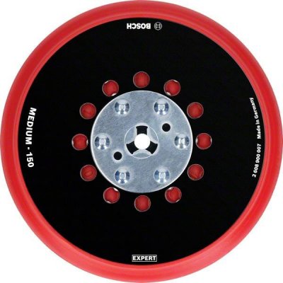 Bosch Podložný brusný talíř EXPERT univerzální multiděrovaný 150 mm, střední 2608900007 – Zboží Mobilmania
