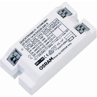 OSRAM QT-ECO 1x18-24/220-240 S QUICKTRONIC ECONOMIC elektronický předřadník – Zboží Mobilmania