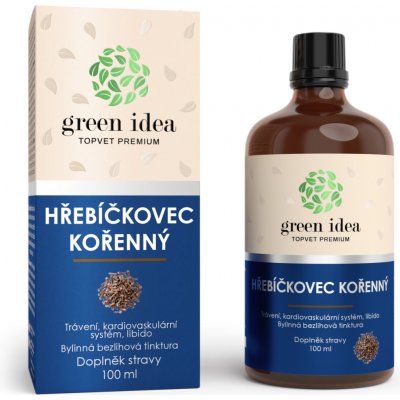 Green idea Hřebíčkovec bezlihová tinktura 100 ml – Hledejceny.cz