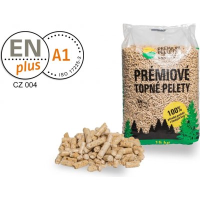 PREMIUM PELLETS topné pelety 975 kg – Zboží Dáma