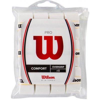 Wilson Pro overgrip 12ks bílá