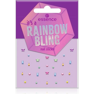essence it's a RAINBOW BLING nálepky na nehty 27 ks – Hledejceny.cz