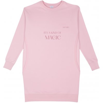 Moniel kojící mikina It's a kind of MAGIC dlouhá Basic Powder Pink – Hledejceny.cz