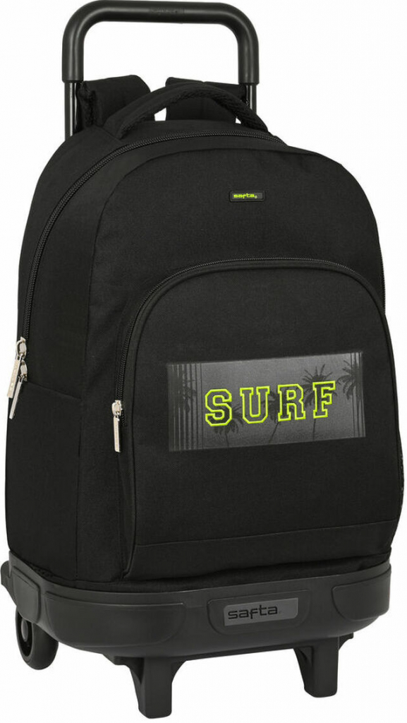 Safta jednokomorový batoh na kolečkách Surf 32 l černá