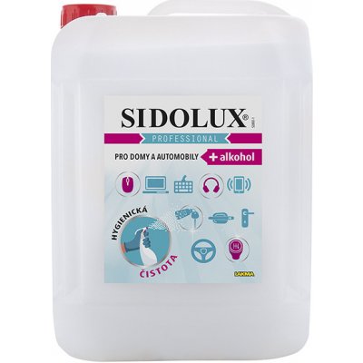 Sidolux Professional k udržení hygienické čistoty s alkoholem, dům a auto, 5000 ml – Zboží Mobilmania