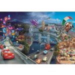 AG Design FTDS-0287 Dětská papírová fototapeta Cars a města rozměry 360 x 254 cm – Hledejceny.cz