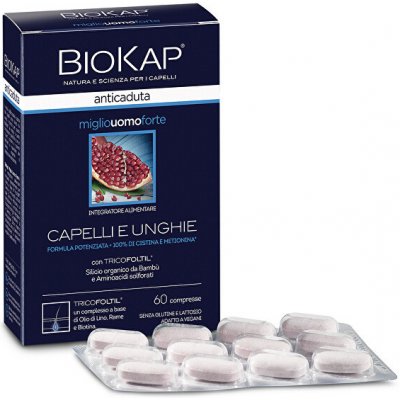 BIOKAP Anticaduta Kapsle při padání vlasů pro muže 60 kapslí – Hledejceny.cz