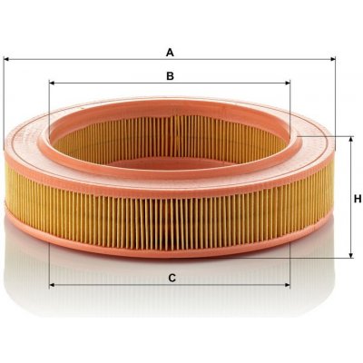 MANN-FILTER Vzduchový filtr MANN C2552/1 (MF C2552/1) – Hledejceny.cz