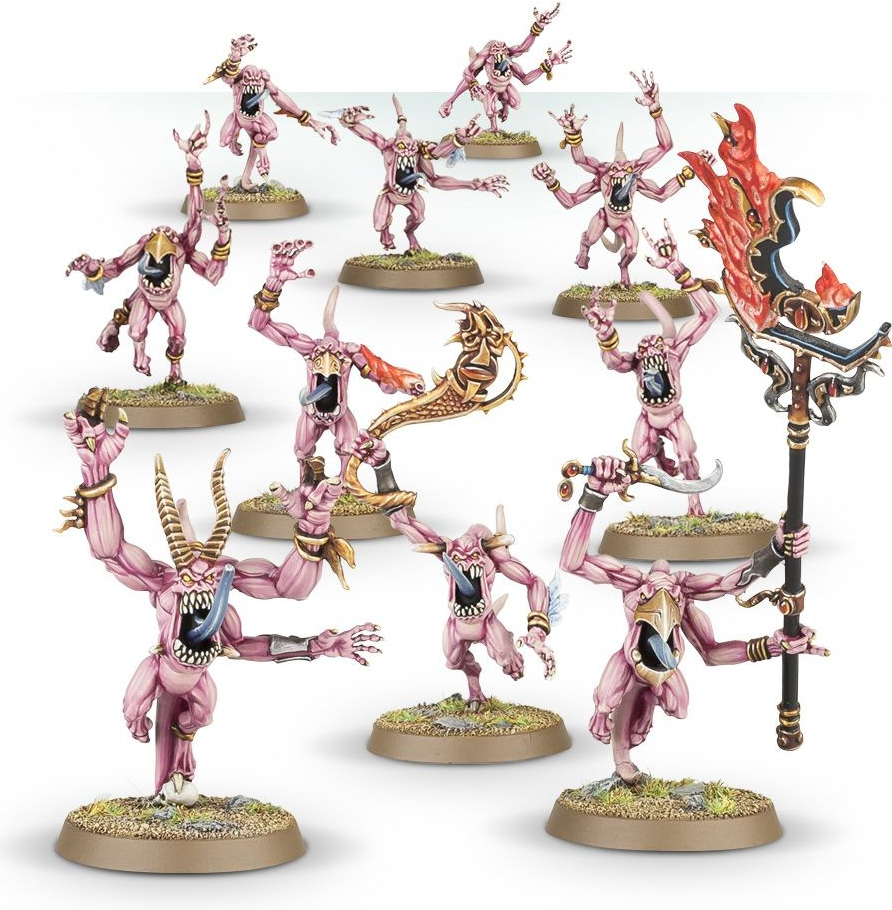 GW Warhammer 40.000 Chaos Daemons Pink Horrors of Tzeentch