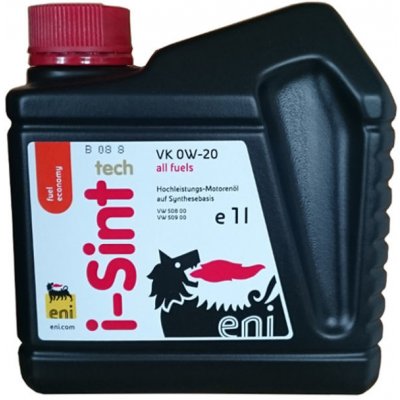 Eni-Agip i-Sint Tech VK 0W-20 4 l od 1 287 Kč - Heureka.cz