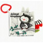 KIK textilní knížka s kontrastními vzory sova – Zbozi.Blesk.cz