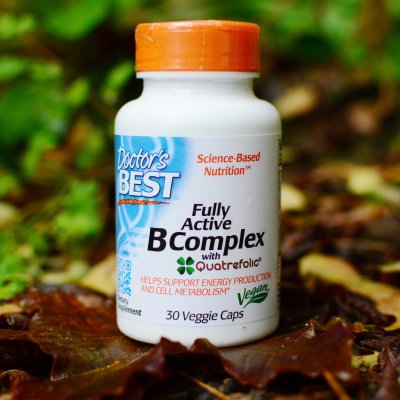 Doctor’s Best Vitamin B komplex Fully Active 30 rostlinných kapslí – Hledejceny.cz