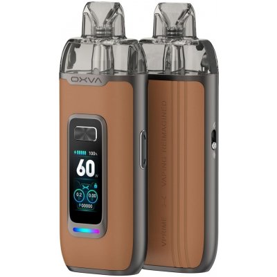 Oxva Vprime Pod 2600 mAh Brown Leather 1 ks – Zboží Dáma