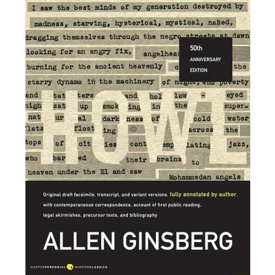 Howl: Original Draft Facsimile, Transcript, and Variant Versions, Fully Annotated by Author, with Contemporaneous Correspond Ginsberg Allen Paperback