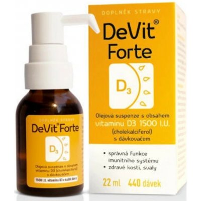 DeVit Forte 1500 I.U. 22 ml – Hledejceny.cz