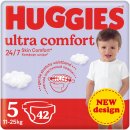 Huggies ultra comfort 5 11-25 kg 42 ks