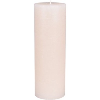 Nohel Garden Svíčka VÁLEC rustikální béžová d10x20cm – Hledejceny.cz