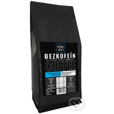 Pure Way Bezkofeín bezkofeínová zrnková 1 kg – Hledejceny.cz
