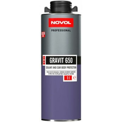 NOVOL GRAVIT 650 - Prostředek na ochranu podvozku Černý 1L – Zboží Mobilmania