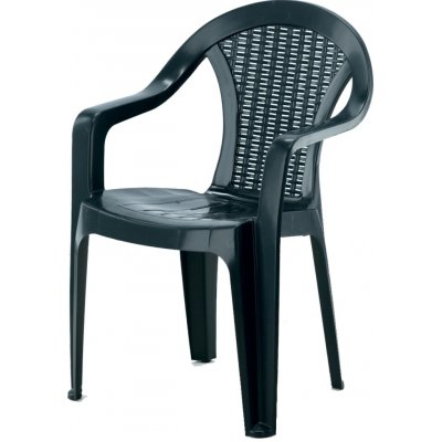 Pro-Tech shop 66583 Zahradní židle s područkami 56x42x78cm zelená – Hledejceny.cz