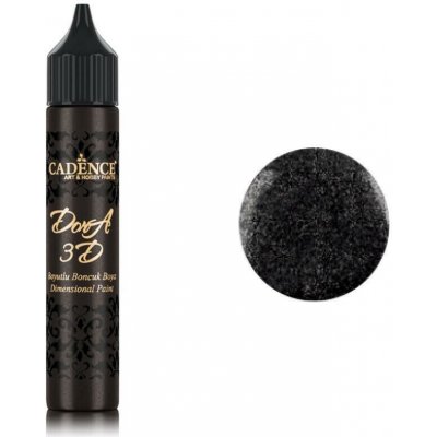 Cadence Metalická kontura a 3D barva Dora černá 25 ml – Zboží Dáma Cadence Metalická kontura a 3D barva Dora černá 25 ml – Zboží Dáma