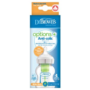 Dr.Browns láhev antikolik Options široké hrdlo plast WB51600 150ml