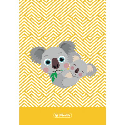 Herlitz Desky na abecedu cute animals koala – Zboží Mobilmania