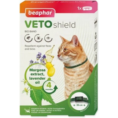 Beaphar obojek antiparazitní Bio Band VetoSh 35 cm – Hledejceny.cz