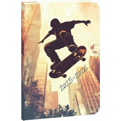 Velkoobchodplus Školní diář STUDENT Skate 2025/2026 – Sleviste.cz