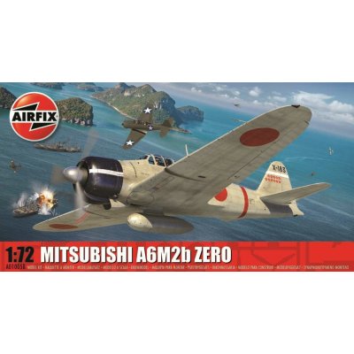 Airfix Classic Kit letadlo A01005B - Mitsubishi A6M2b Zero (1:72) - 30-A01005B - expresní doprava
