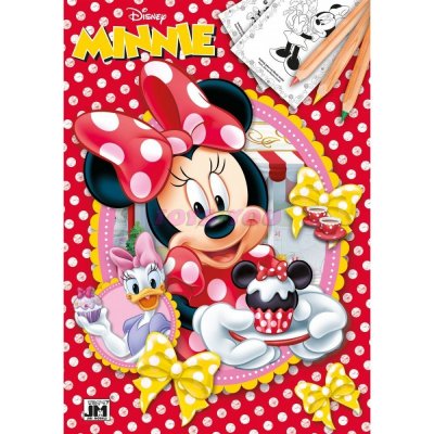 Jiri Models Omalovánky A4 Minnie Mouse – Zboží Mobilmania