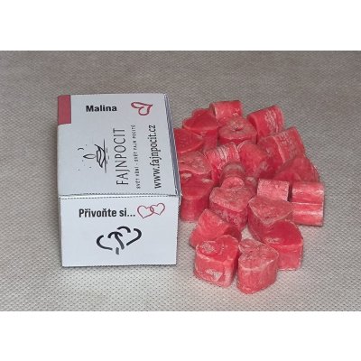 Fajnpocit vonný vosk palmový srdíčka s vůní Malina 30 g – Sleviste.cz