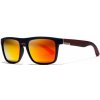 Sluneční brýle Kdeam Sunbury 12 Black Wood Red GKD004C12