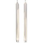 Ferm Living Svíčky Dryp set 2ks, Warm Grey - Ferm Living Vysoká svíčka Dryp Warm Grey – set 2 ks, béžová barva, vosk – Hledejceny.cz