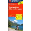 Kompass 2011 Kaisergebirge Kitzbüheler Alpen mapa 1:70 000.